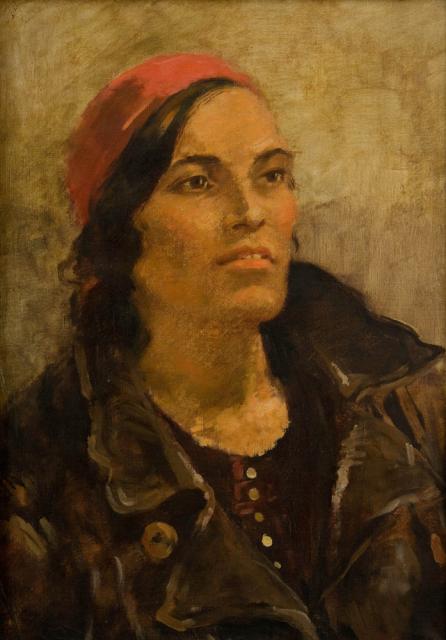 Самохвалов А.Н. Работница. 1930-е Самохвалов А.Н. Работница. 1930-е